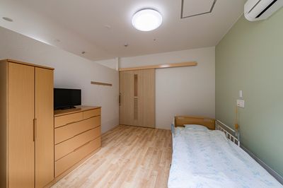 自然光が入る居室