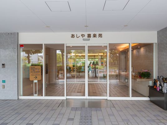 入り口のエントランス