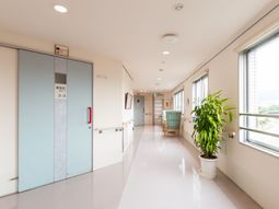 光が差し込む廊下