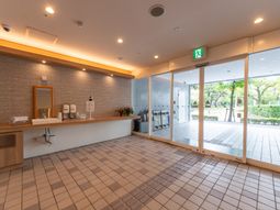 快適な空間のエントランス