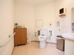 清潔なトイレ設備