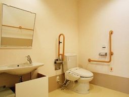 バリアフリーのトイレ