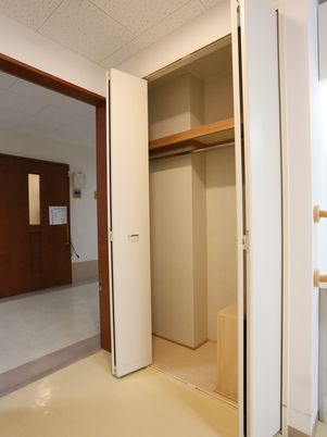 広々とした収納クローゼット