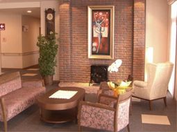 応接スペースの落ち着いた様子