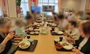 食事中の様子