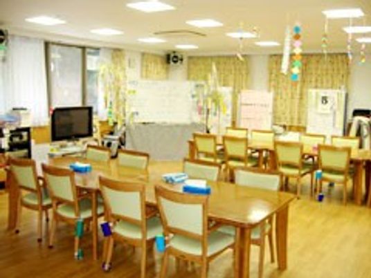 明るい食堂  