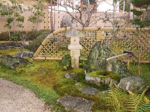 和風庭園の中庭  