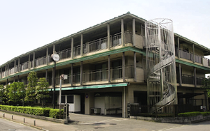 緑豊かな建物