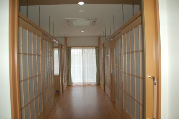 明るい廊下