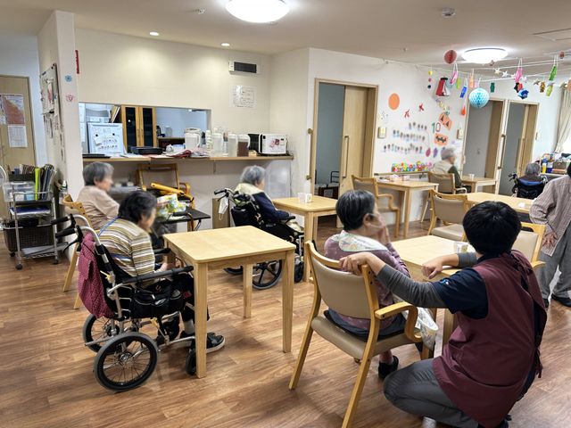 くつろげるラウンジ