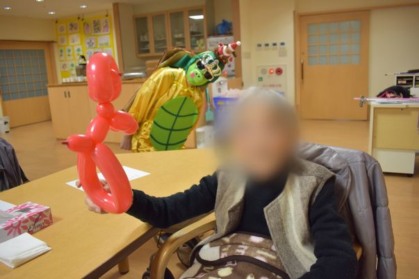 温かい雰囲気の居室