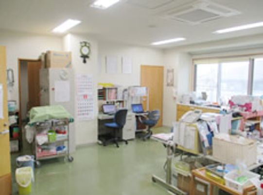 スタッフの作業スペース