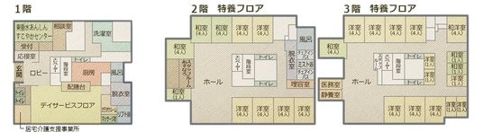 各階の配置図面