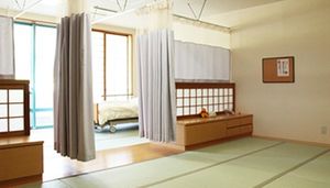 和風の居室スペース