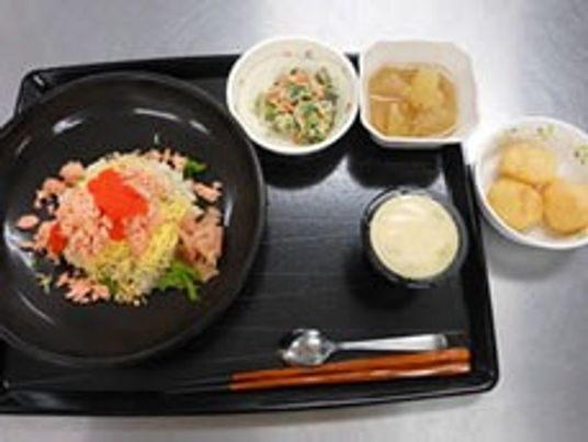 見た目も美しい料理