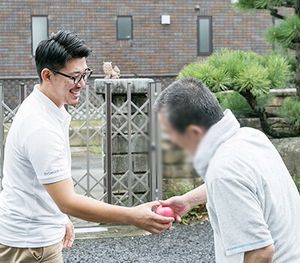 スタッフと利用者の交流