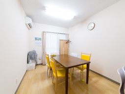 明るい共有スペース