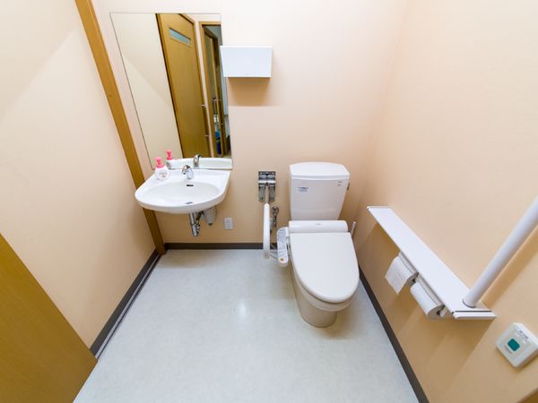 清潔なトイレスペース