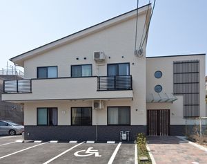 清潔感ある施設の外観