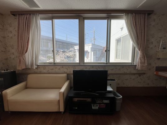 ゆったりした居室