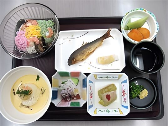 彩り豊かな料理一式