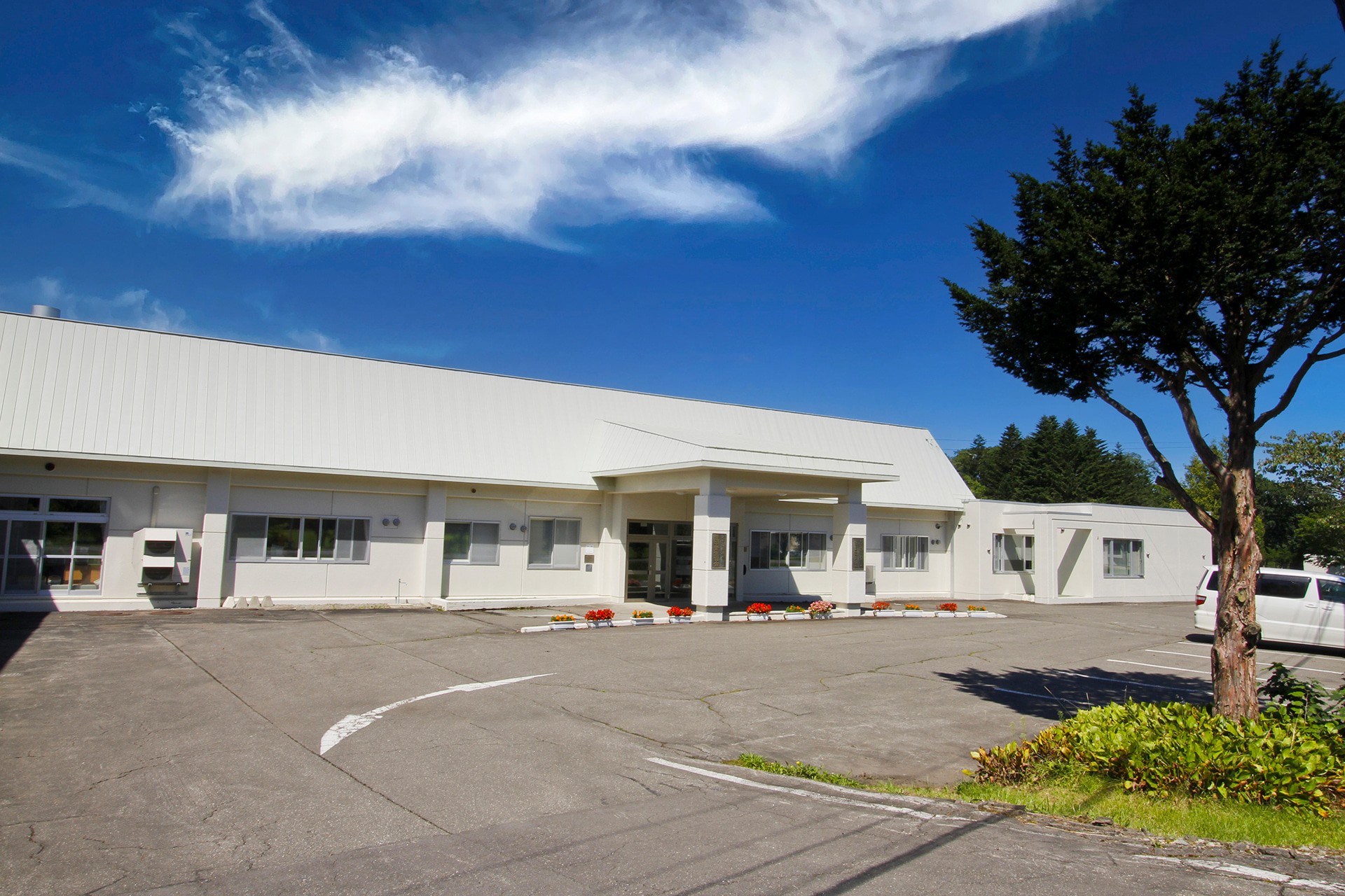 老人短期入所事業所とよころ荘の外観