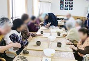 陶芸活動の様子