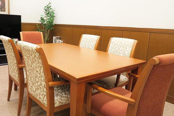 暖かみのある共有スペース