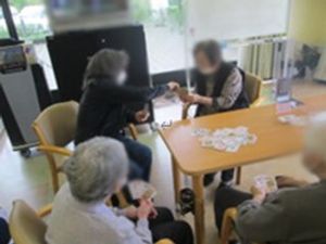 ゲームを楽しむ様子