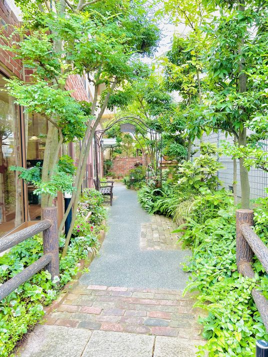 趣のあるエントランス