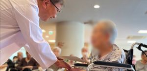 和やかな交流の様子