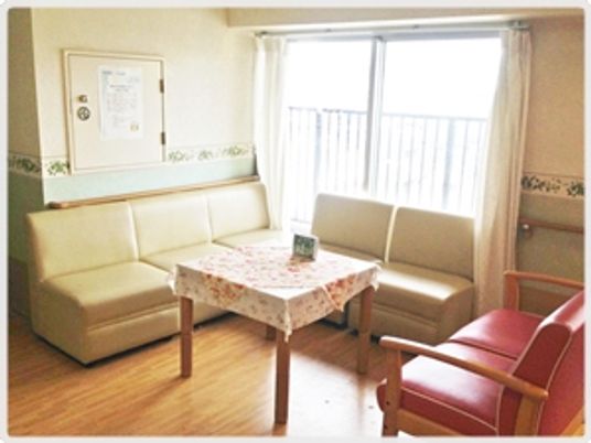 自然光が差し込む居室