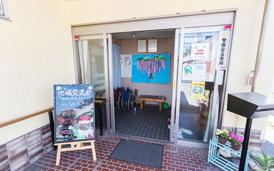 広々としたエントランス  