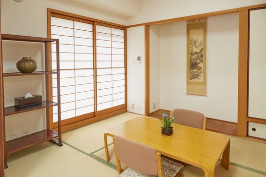 落ち着いた和室