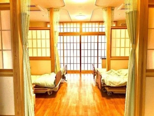 自然光が入る居室