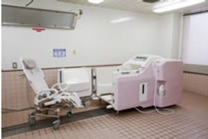 最新設備の浴室