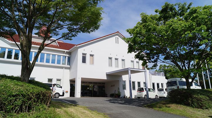 開放感ある外観  