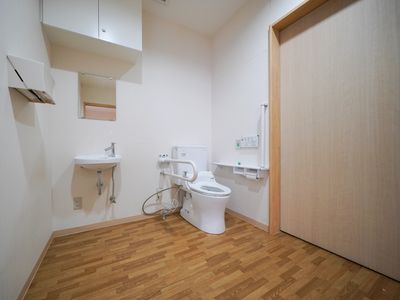 清潔なトイレスペース