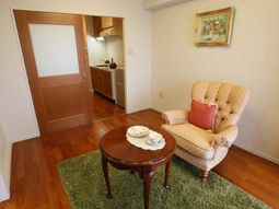 快適な居室の一角