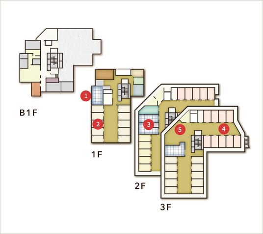 施設の見取り図