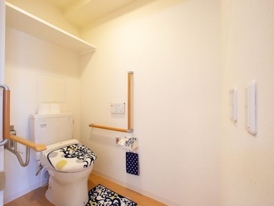 清潔なトイレスペース