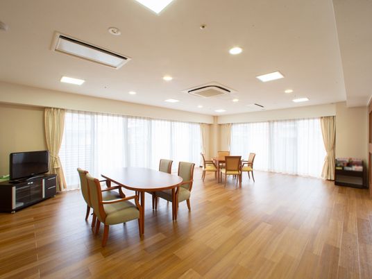 快適な共有ラウンジ