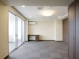 清潔な空間の居室