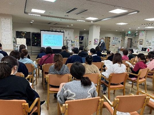 講義中の多目的室