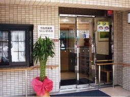 温かい雰囲気のエントランス