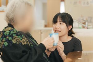 くつろぎの場面