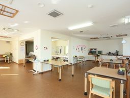 明るい機能訓練室