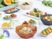 多彩な料理のプレート