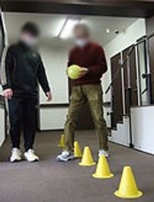 バランス訓練の様子