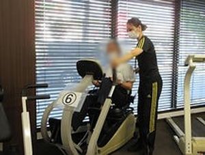 介護支援中の様子